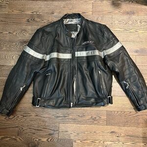 Leather Yamaha Motorcycle Jacket